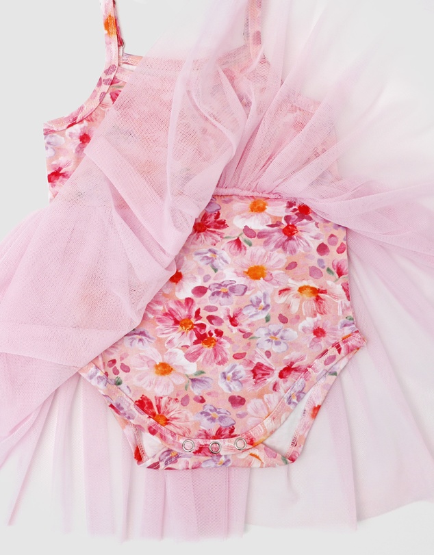 WITH LOVE FOR KIDS - Tutu Onesie & Headband Set - Babies