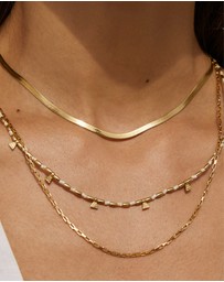 Arms Of Eve - Natalia Gold Necklace - Vanilla
