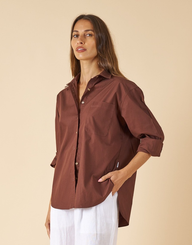 CAMIXA - Poppy Oversize Cotton Shirt