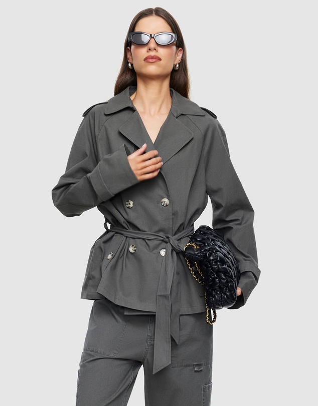 Lioness - Cropped Trencherous Coat