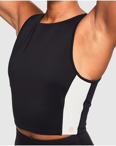 BAHE - Reforma High Neck Longline Crop