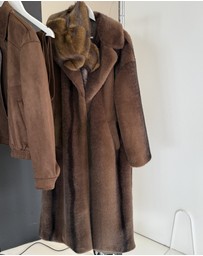 ENA PELLY - Nova Longline Faux Fur Jacket