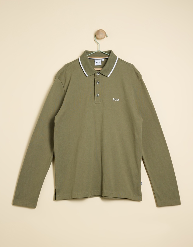 BOSS - Long Sleeve Polo - Kids-Teens