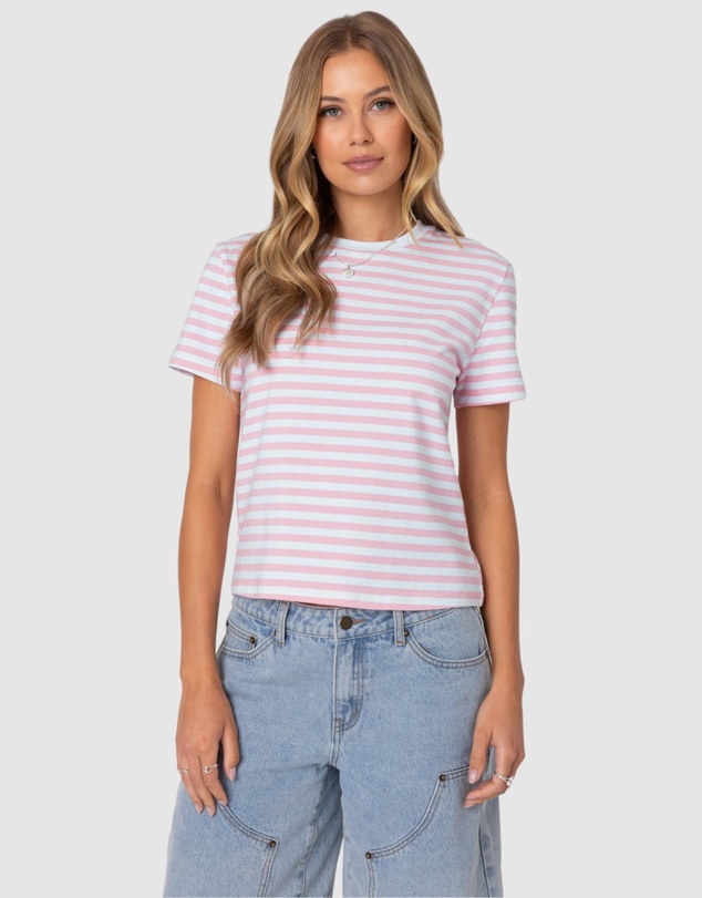 EDIKTED - Callahan Striped T Shirt
