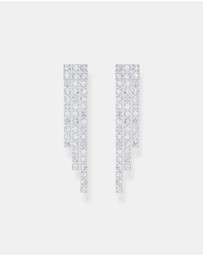 THOMAS SABO - Earrings in waterfall design with white zirconia