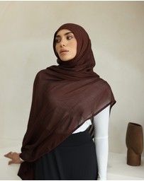 Mod Squad - Double Stitch Hijab- Bordeaux