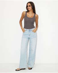Dazie - Remi Ribbed Bodysuit