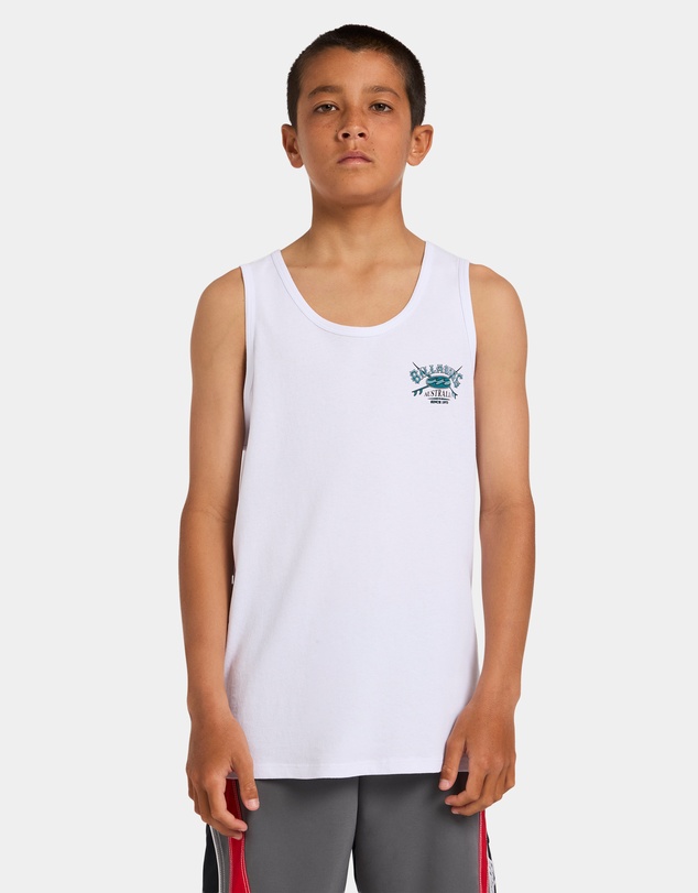 Billabong - Boys 8 to 16 Crossboard Tank Top