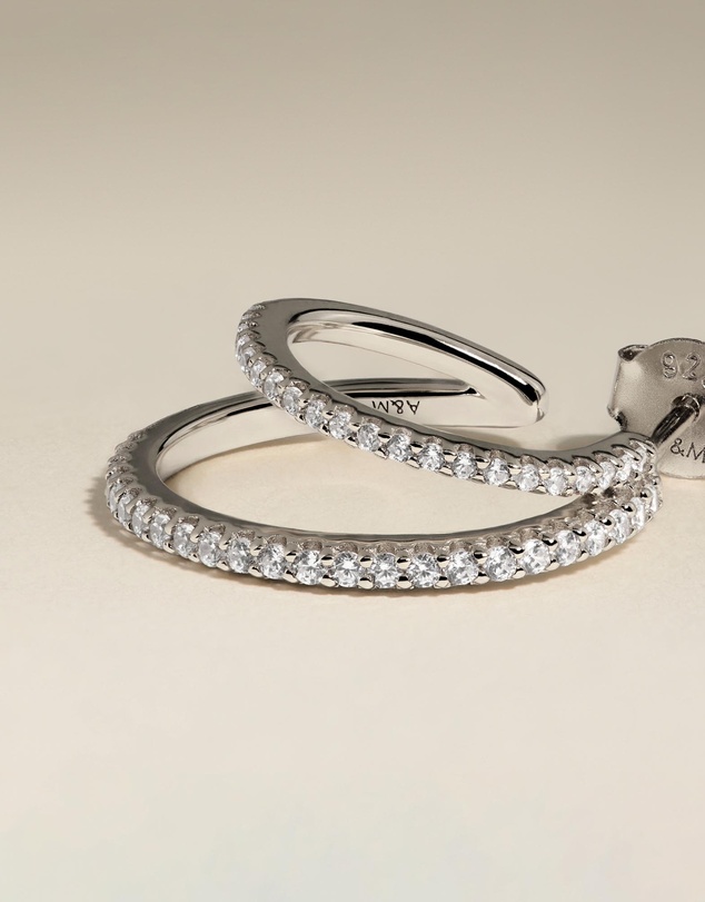Astrid & Miyu - Illusion Crystal Hoops