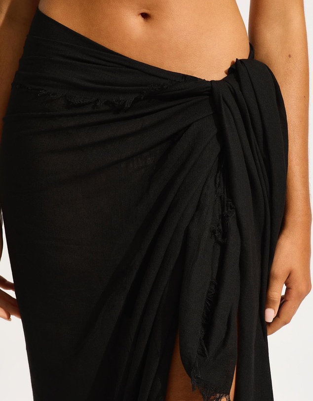Seafolly - Textured Cotton Beach Wrap
