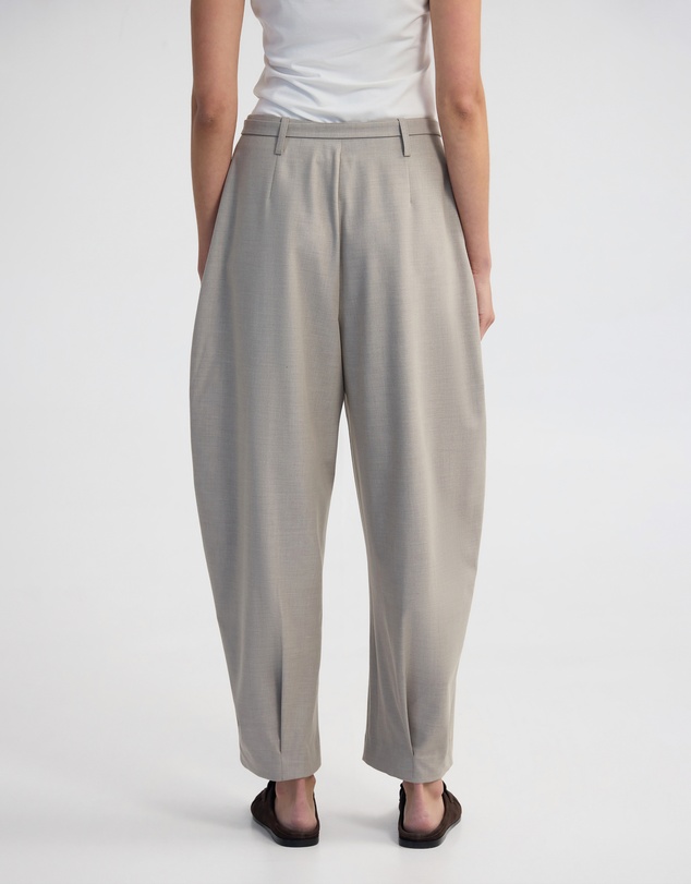 Oxford - Monique Barrel Leg Wool Blend Pant