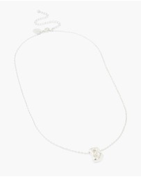 Lovisa - Waterproof Stainless Steel Large Bubble Letter B Necklace
