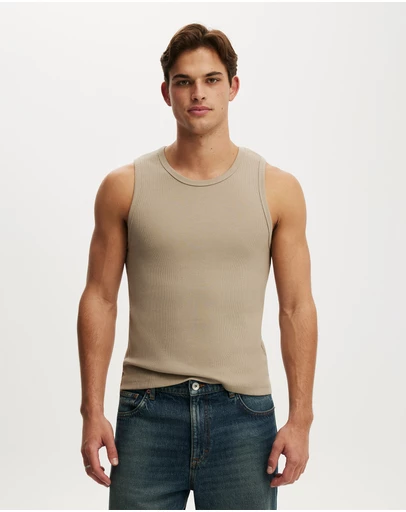 Cotton On - Rib Tank