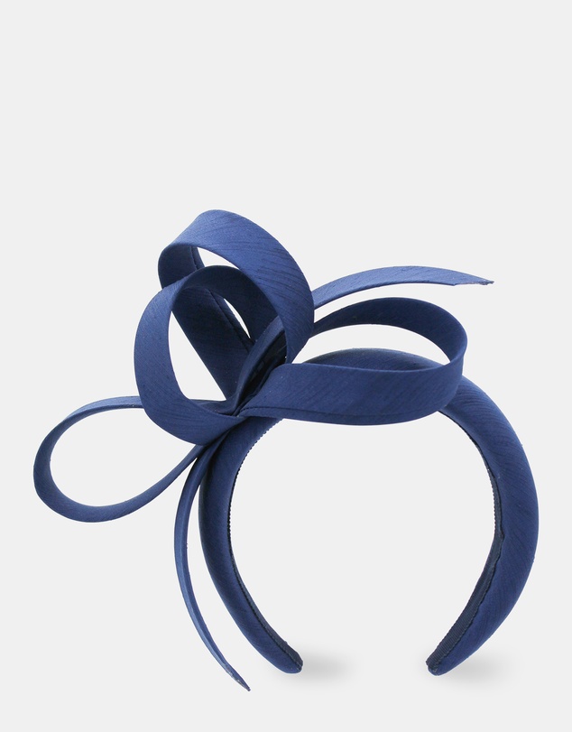 Morgan & Taylor - Mel Fascinator in Navy Blue