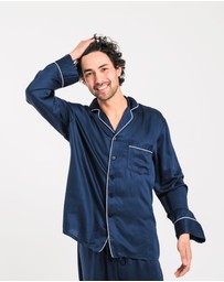 Ettitude - Sateen Long Sleeve PJ Shirt
