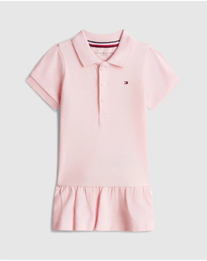 Tommy Hilfiger - Essential Pique SS Polo Dress - Babies