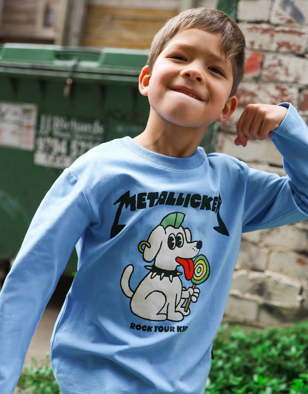 Rock Your Kid - Metallicker Max Long Sleeve T-Shirt