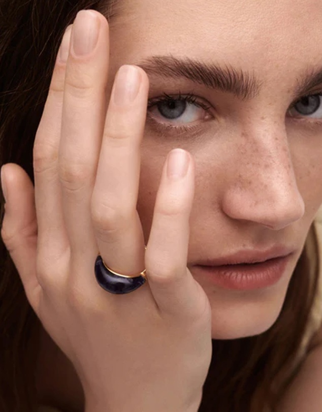 PDPAOLA - Sodalite Cosmos Stamp Ring