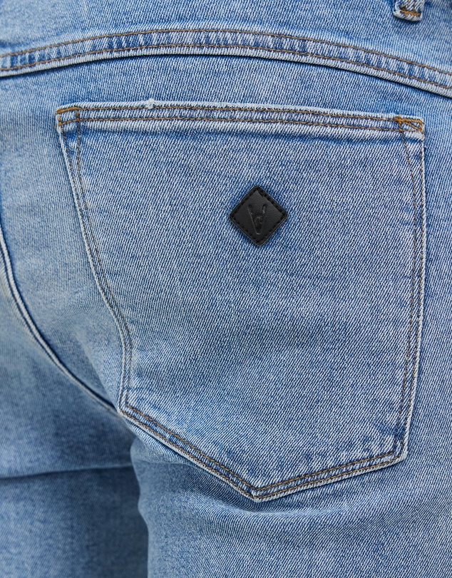 Abrand - A Dropped Skinny Turn Up Jeans