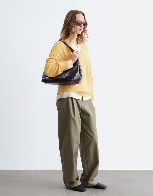 & Other Stories - Pleated Cotton Trousers