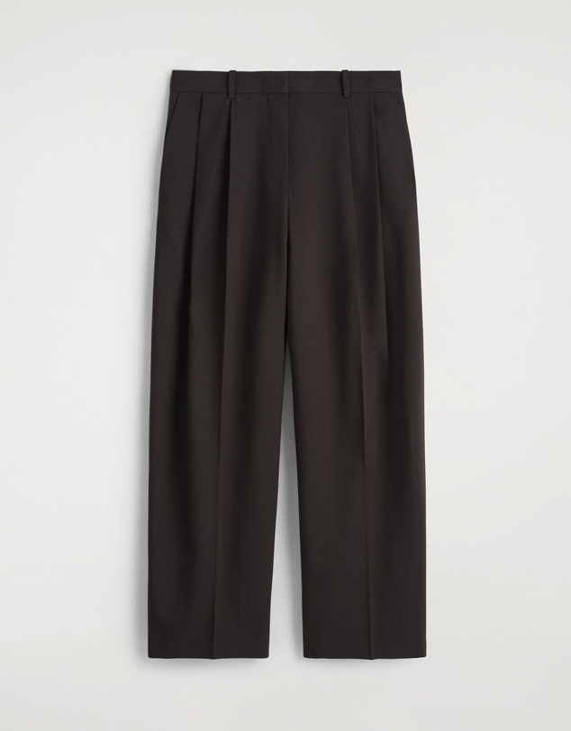 COS - Relaxed Twill Wide Leg Trousers