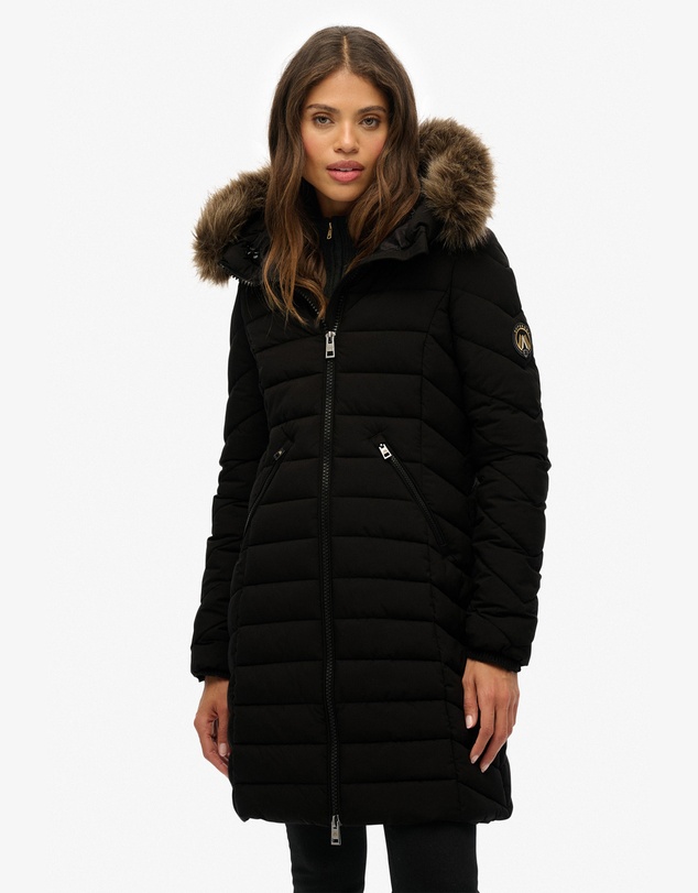 Superdry - Fuji Hooded Mid Length Jacket