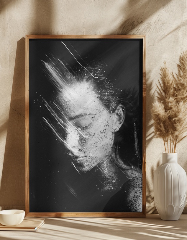 Olive et Oriel - Untitled I by Artem Vasilenko Art Print