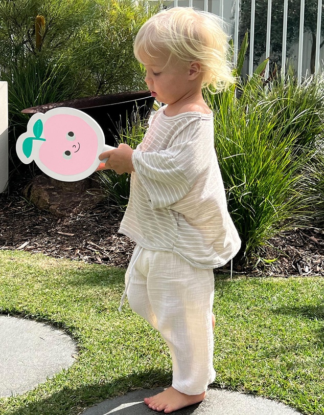Sunnylife - Poppy the Peach Velcro Beach Bats - Kids