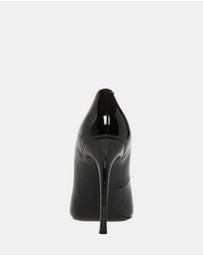 Steve Madden - Evelyn Black Patent Heels