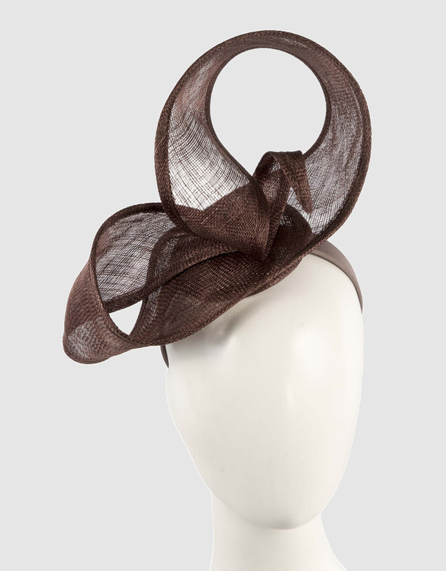 Max Alexander - Tall Sinamay Fascinator Headband