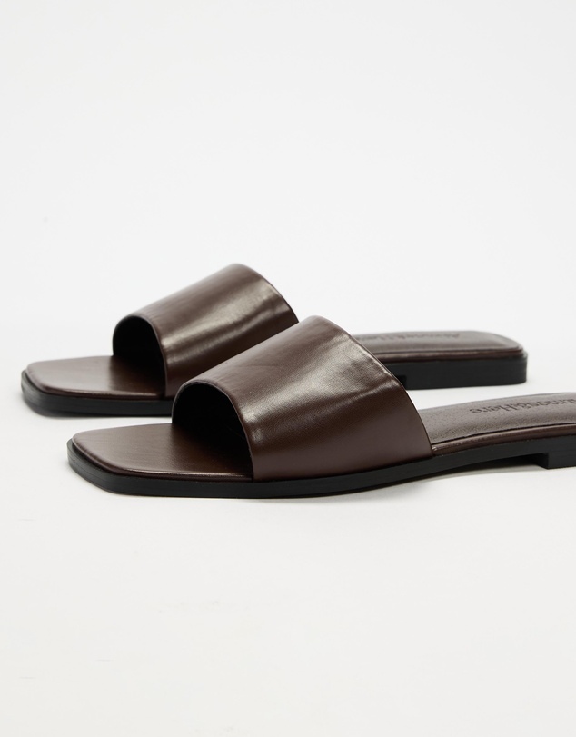 Atmos&Here - Joni Faux Leather Sandals