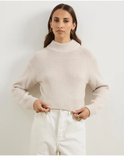 Atmos&Here - Zulu Textured Roll Neck Jumper