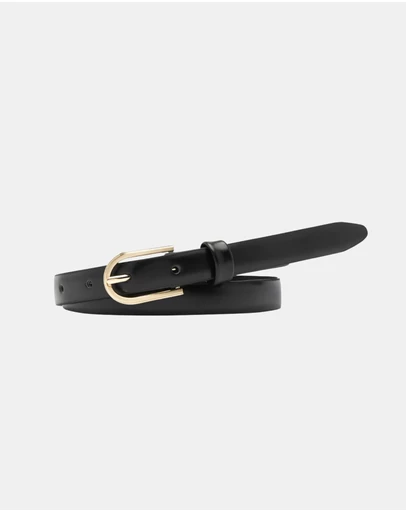 Buckle - Yarra. Australian Made Classic Leather Belt. 19mm width.