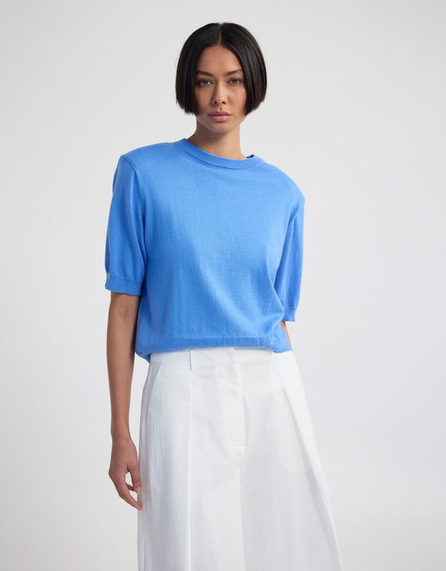 Oxford - Leeta Cashmere Blend Shldr Pad Knit