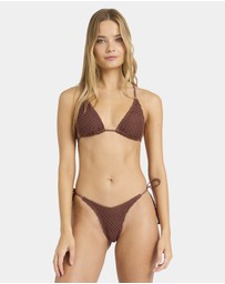 Billabong - Womens Twisted Tides Slide Tall Tri Bikini Top