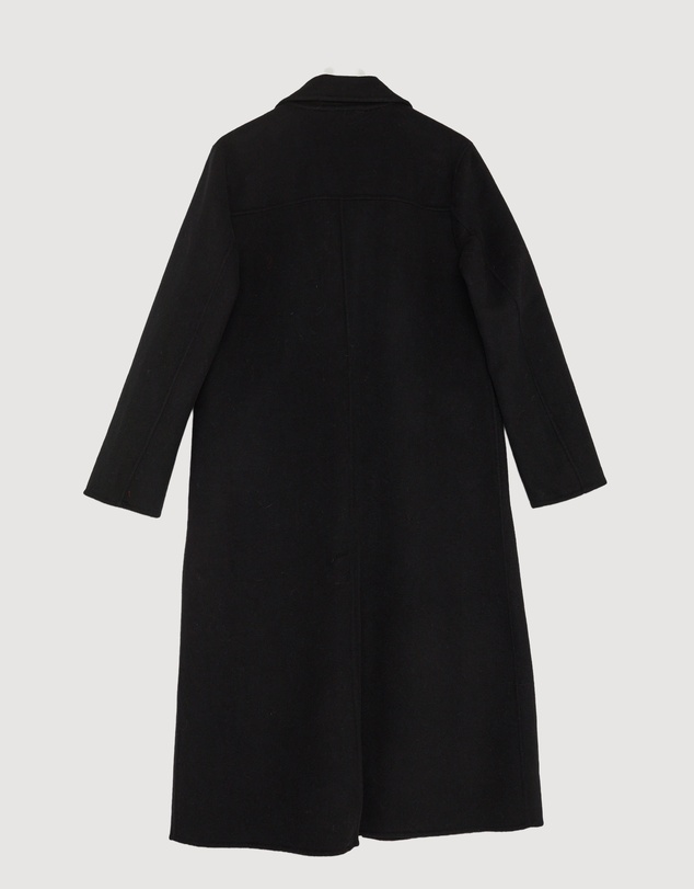 Revibe - Repaired AERE Orla Double Faced Wool Coat - AU 8