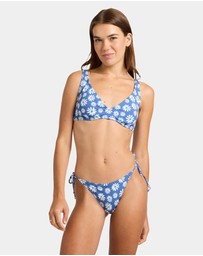 Roxy - Womens Printed Essentials Underwire D Cup Bikini Top