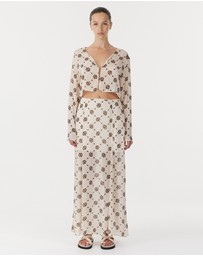 Third Form - Sheer Motion Maxi Skirt