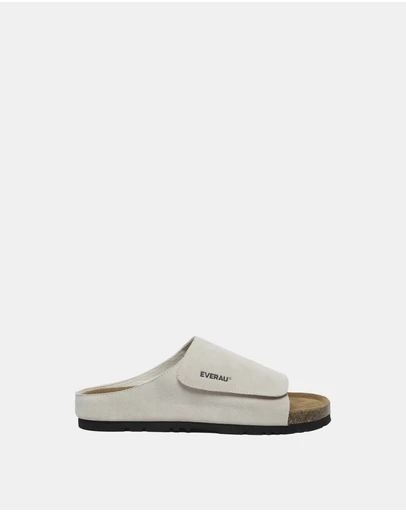 EVERAU - EverAU Ugg Justice Cow Suede Upper Sandals