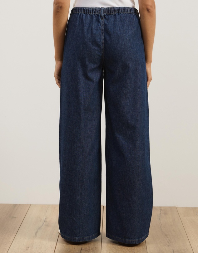 Atmos&Here - Alma Denim Chambray Pants
