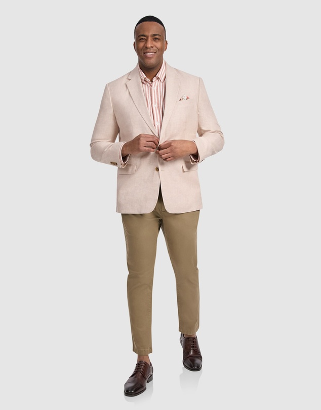 Johnny Bigg - Jensen Linen Blend Blazer