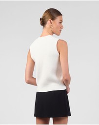 MVN - Taking Sides Zip Vest Top
