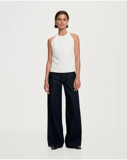 Neuw - Denim Halter Top