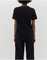 Bassike - regular classic short sleeve t.shirt