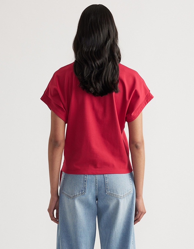 Decjuba - Frankie Satin Side Tie Top