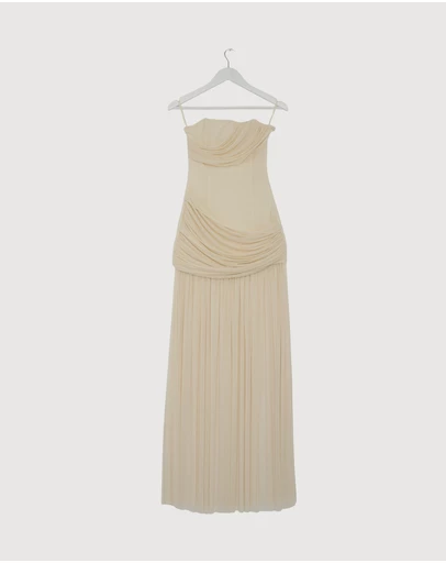 Revibe - Repaired MISHA The Ember Wrapped Maxi Dress - AU 8