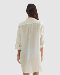 Polo Ralph Lauren - Organic Cotton & Linen Oversized Beach Shirt