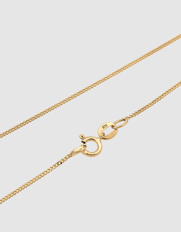 Elli Jewelry - Necklace Infinity Symbol in 925 Sterling Silver Gold Plated