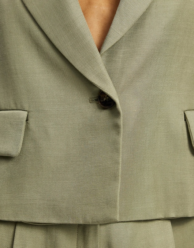 Emme - SALVIA CROPPED BLAZER