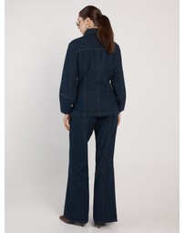 Fate + Becker - Wren Denim Sculpted Jacket